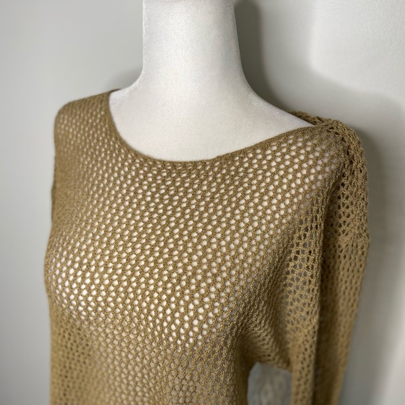 NWT Umgee Long-sleeve mesh with lace top boho - Picture 4 of 8